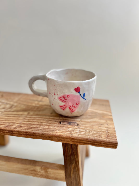 Tasse grand oiseau