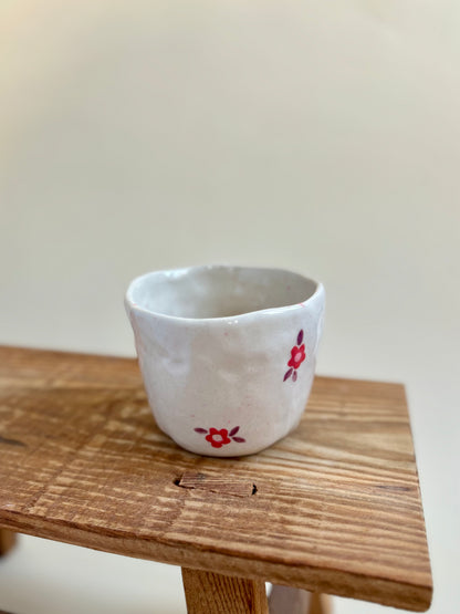 Tasse mini-fleurs