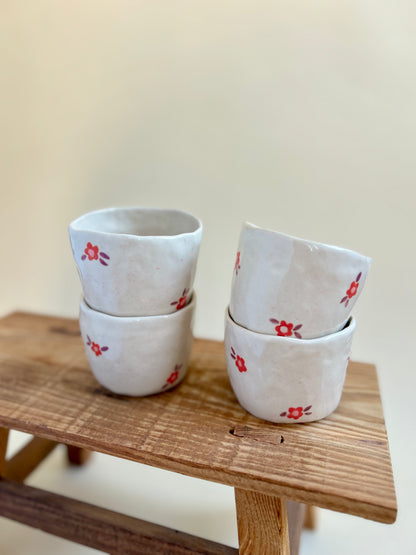 Tasse mini-fleurs