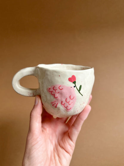 Tasse grand oiseau