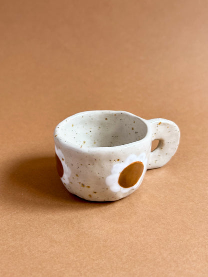 Tasse espresso Grandes fleurs