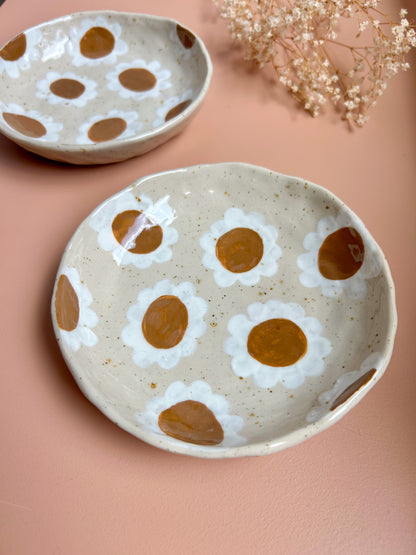 Assiette creuse Grandes fleurs