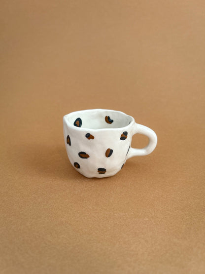 Tasse espresso Léopard