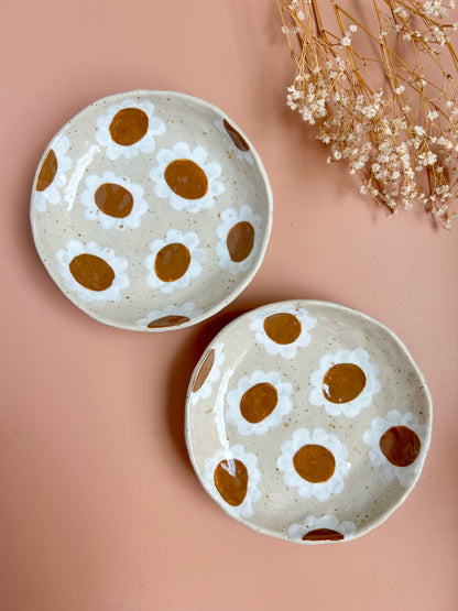 Assiette creuse Grandes fleurs