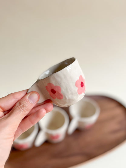 Tasse espresso Petites fleurs
