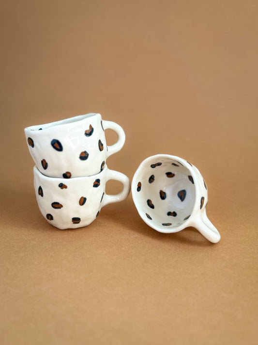 Tasse espresso Léopard